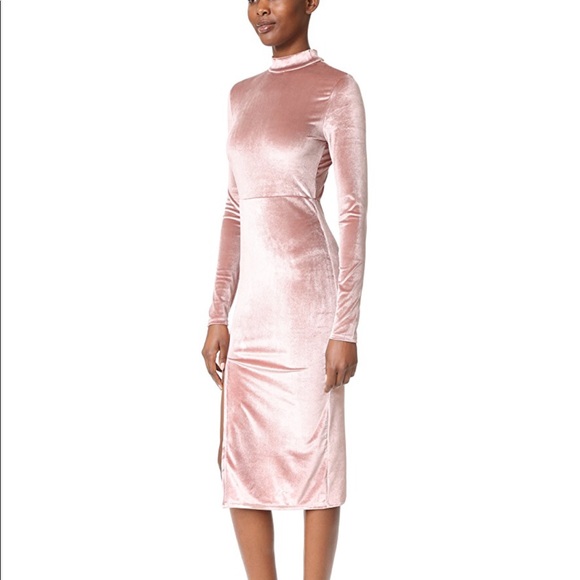 Re:named Velvet midi with slit - Picture 3 of 8